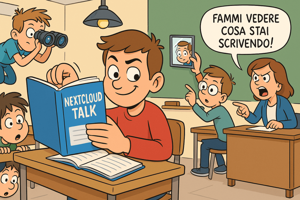 chat control su chat privata la soluzione open source si chiama Talk
