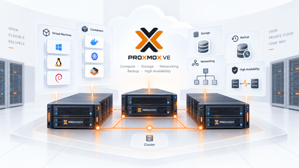 Proxmox VE virtualizzazione open source