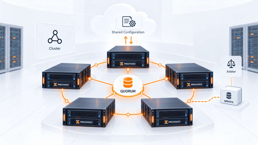 Proxmox cluster
